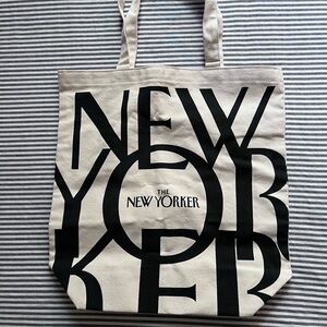 *NEW* New Yorker Magazine Iconic Canvas Tote Bag